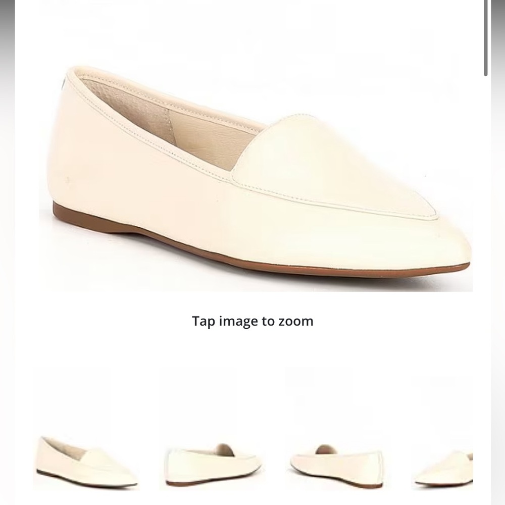 Brand new GB leather pointed toe flats